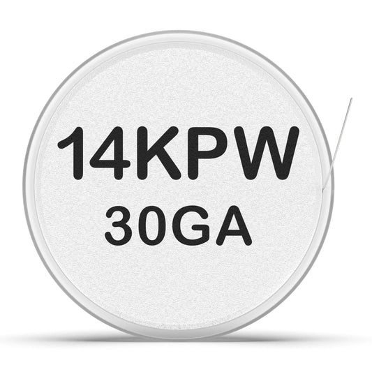 14K Palladium White