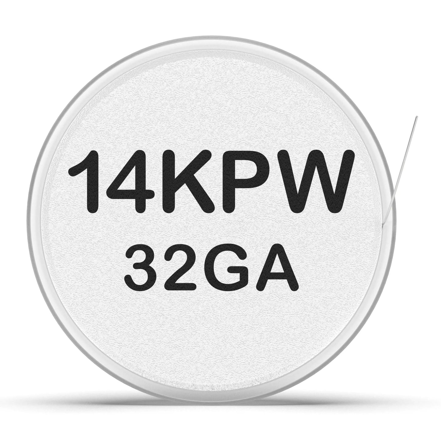 14K Palladium White