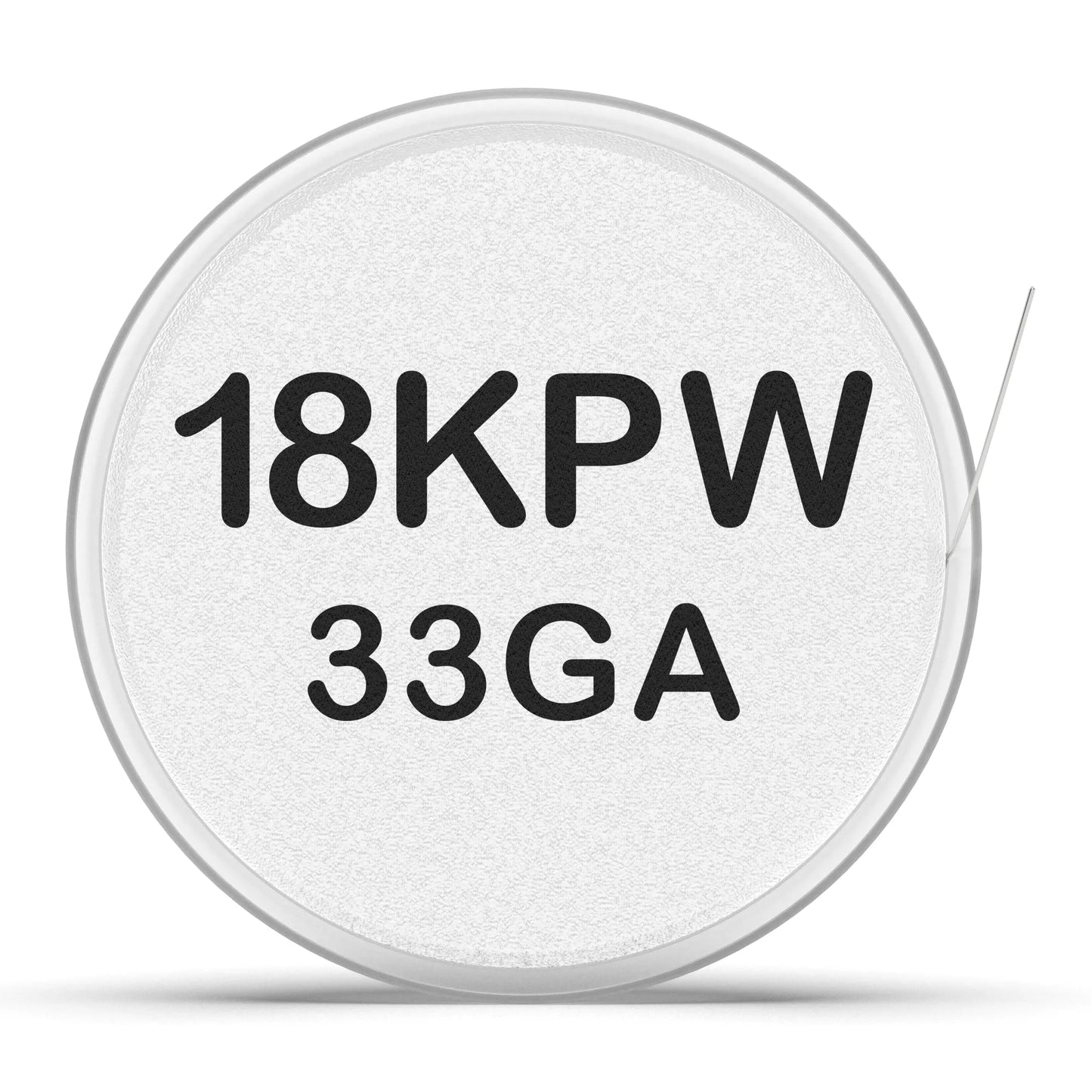 18K Palladium White