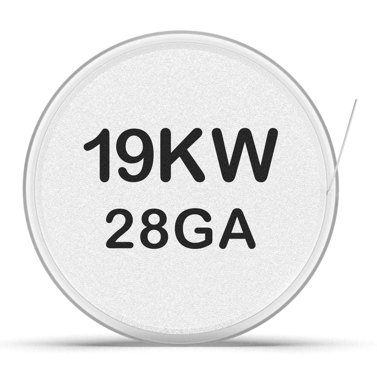 19K White