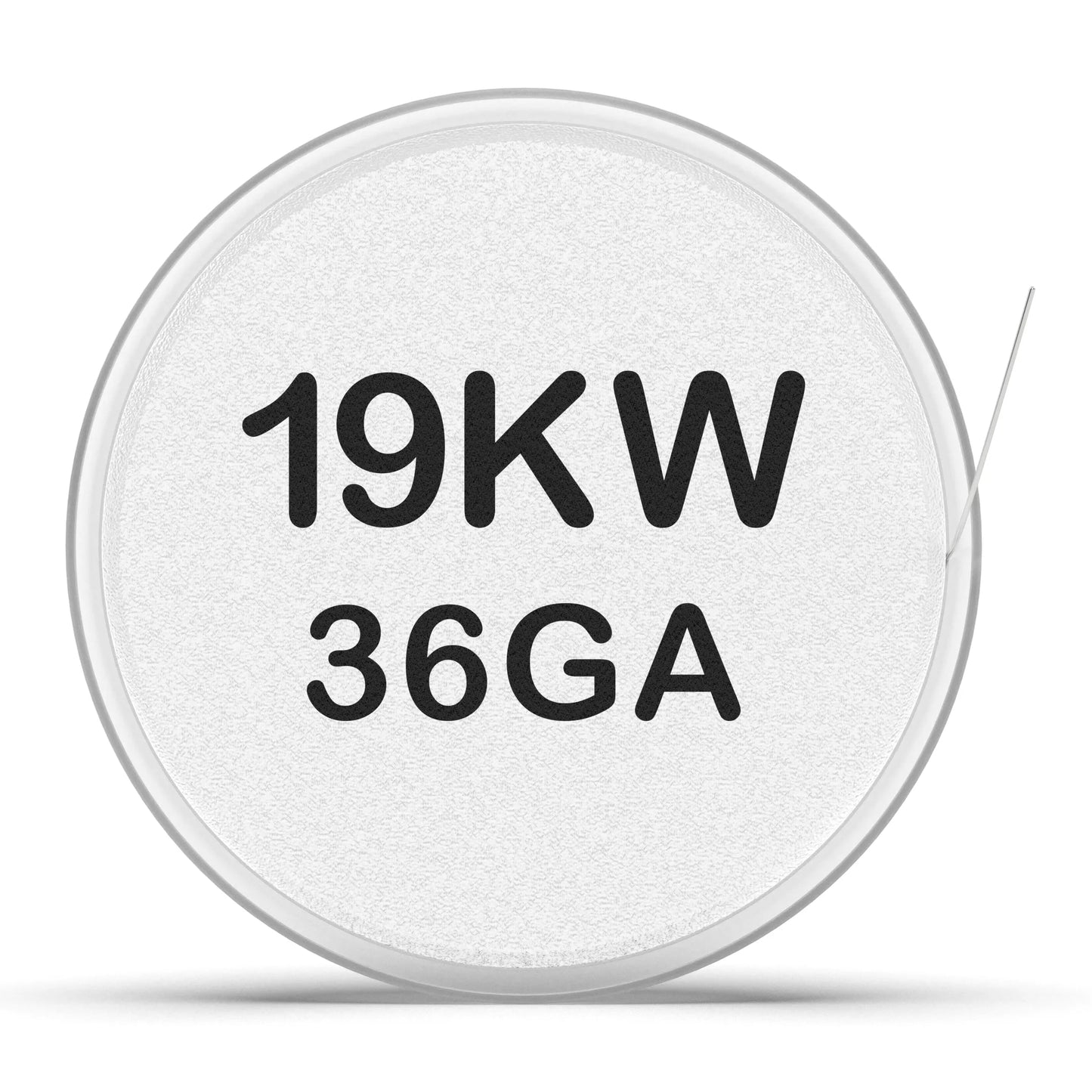 19K White