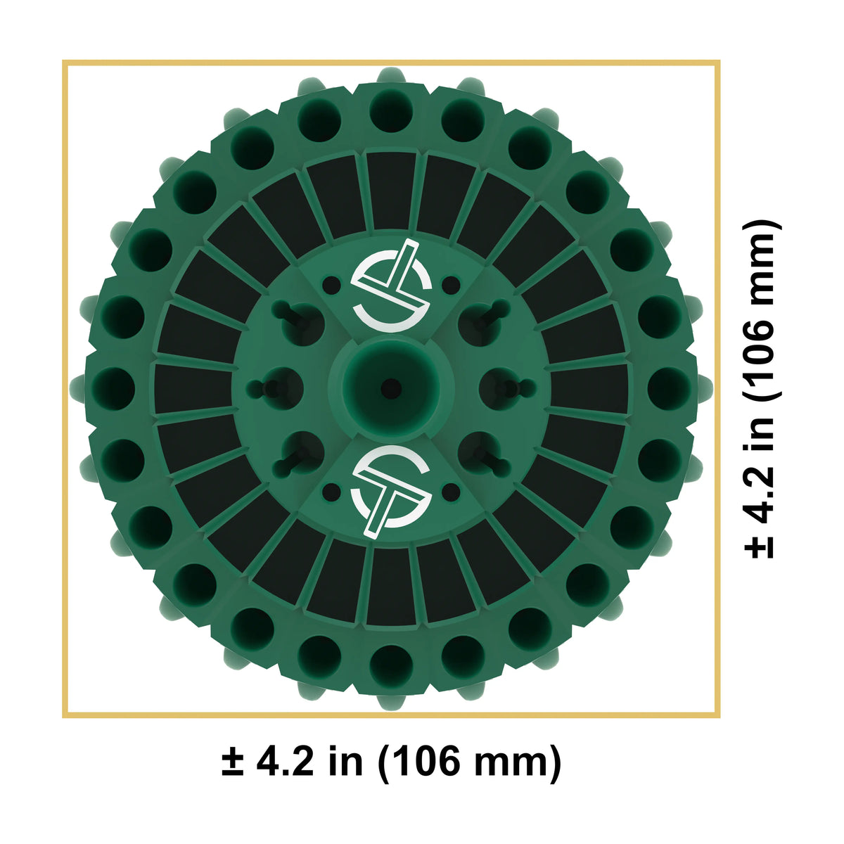 BeadingTurret v1 dimensions