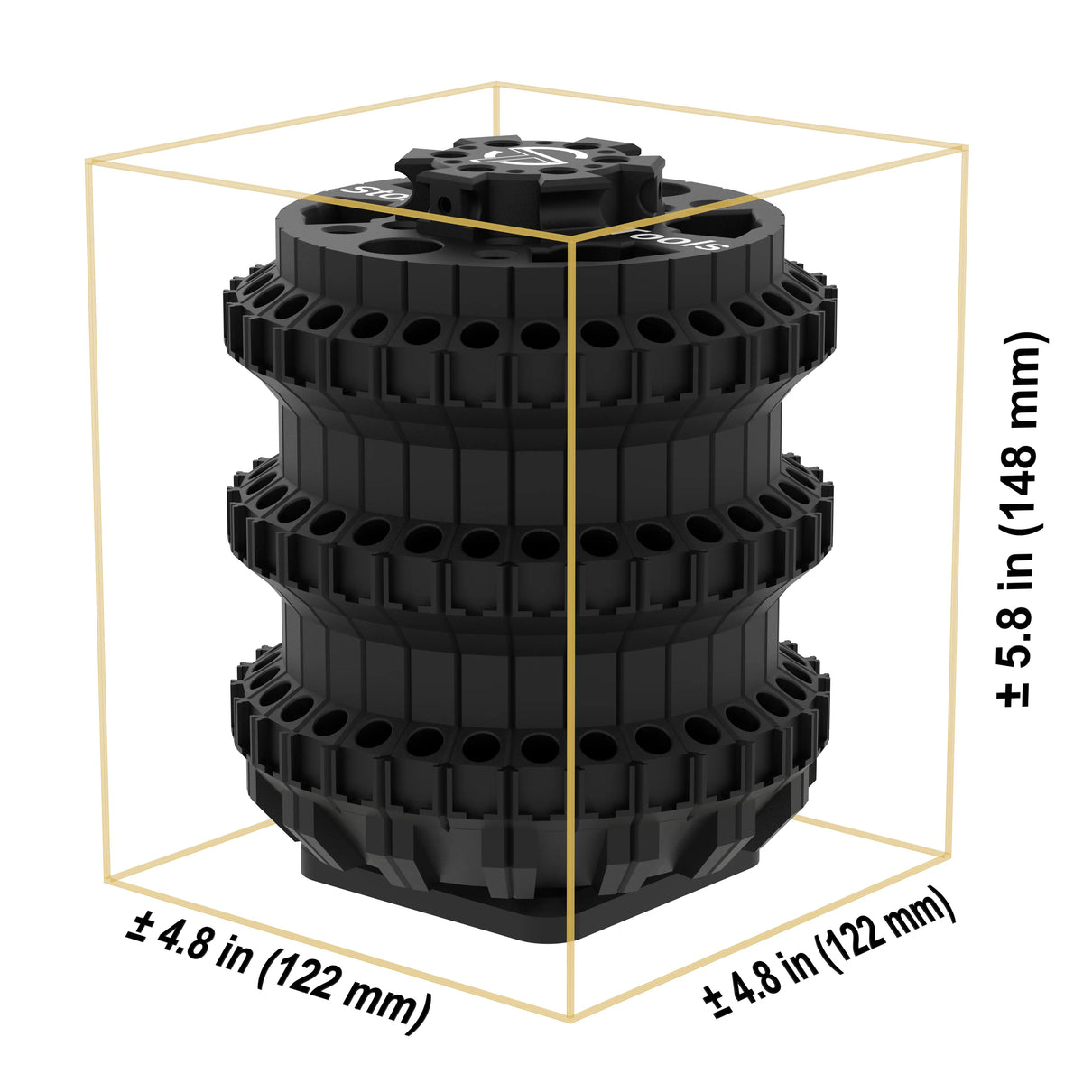 GraverTurret MAX v2 dimensions