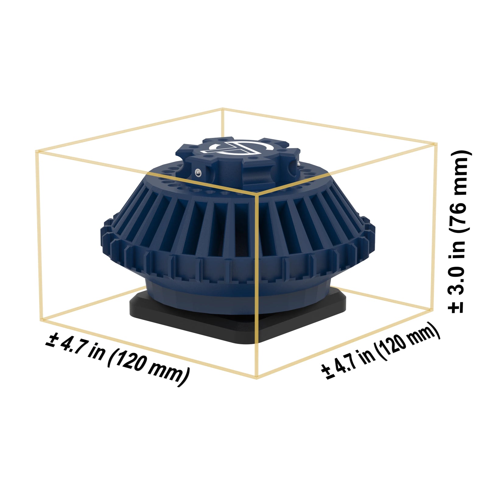 PackTurret dimensions